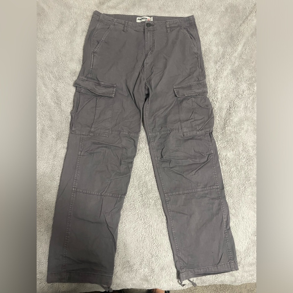 Men's Gray Cargo Pants